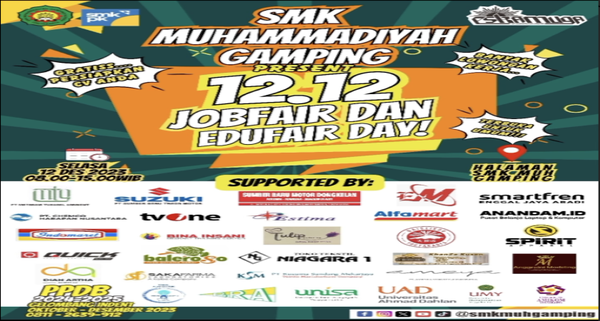 Job Fair & Edu Fair | SMK MUHAMMADIYAH GAMPING